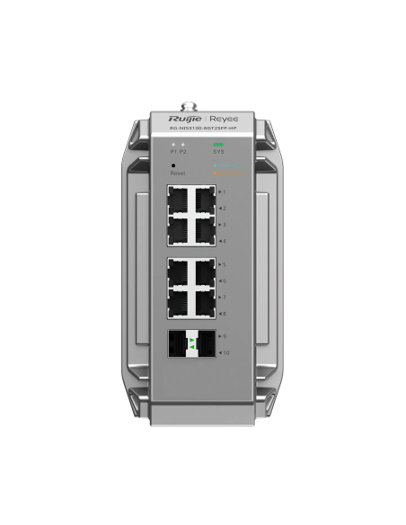 Reyee RG-NIS3100-8GT2SFP-HP - Switch L2 8xGb, 2xSFP, 8xPoE+ 240W