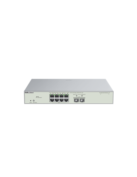 Ruyee RG-NBS5300-8MG2XS-UP - Switch L3 Cloud 8xMGb, 2xSFP+, 8xPoE++ 370W, metal