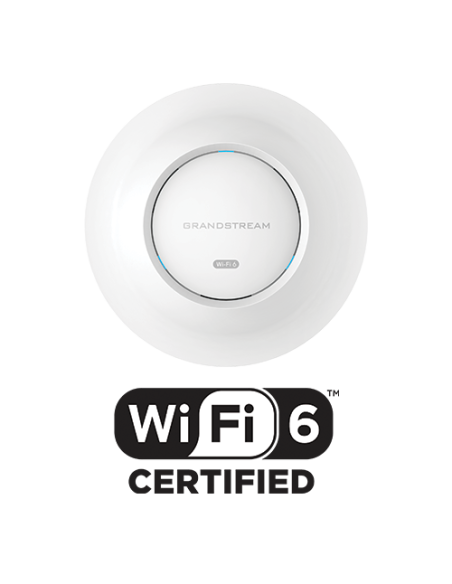 Grandstream GWN7664E - Punto de acceso Wifi 6 dual, MU-MIMO 4x4, 2xGbE, PoE