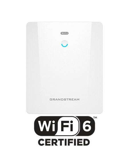 Grandstream GWN7664ELR - Punto de acceso Wifi 6 dual, MU-MIMO 4x4, 2xGbE, PoE, exterior