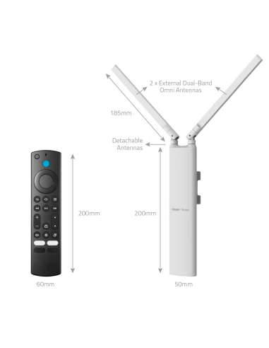 AP Cloud Wi-Fi 6 dual, 1xGb, MIMO...
