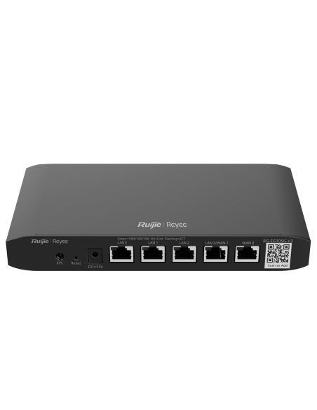 Reyee RG-EG105G-V3 - Router 5xGb, 600Mbps, 2xWAN