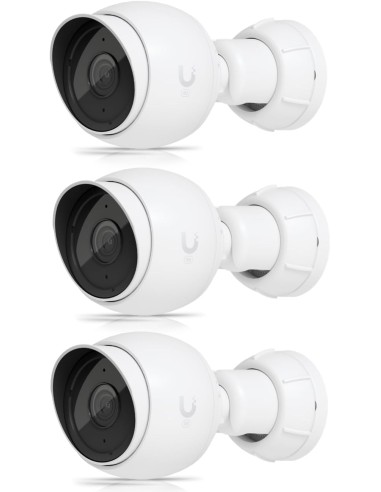 Pack 3 cámaras PoE 2K HD 30 FPS sensor CMOS de 5MP