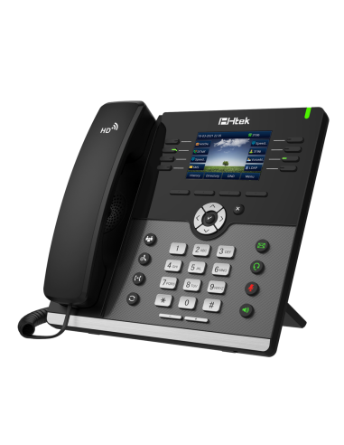HTEK UC924U - Teléfono IP con 12...