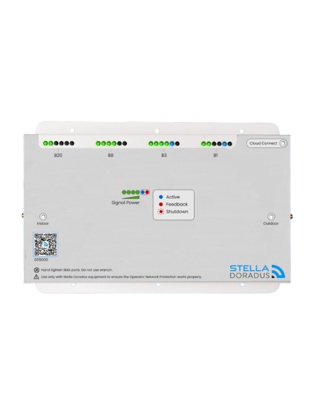 Stella Doradus KIT iR4-SOHO - iRepeater SOHO iR4 -  4 bandas B20, B8, B3, B1