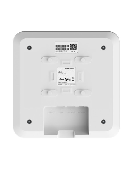 Reyee RG-RAP2260(G) -  Wi-Fi 6, 1775 Mbps, doble banda, 2 puertos GE