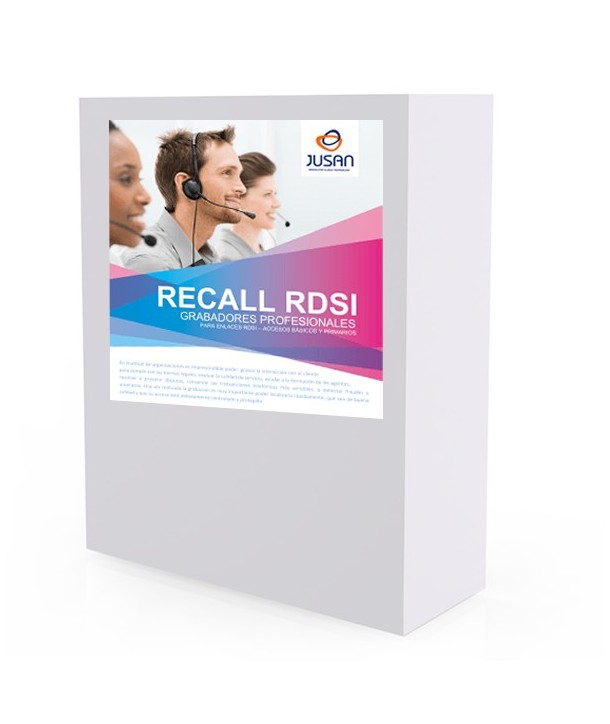 Jusan 025000R Recall RDSI para 1 BRI (2 canales)