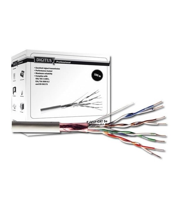 Digitus IC-100-071 Cable UTP Sólido LSOH Cat-6 Cobre Rollo de 305 Mts