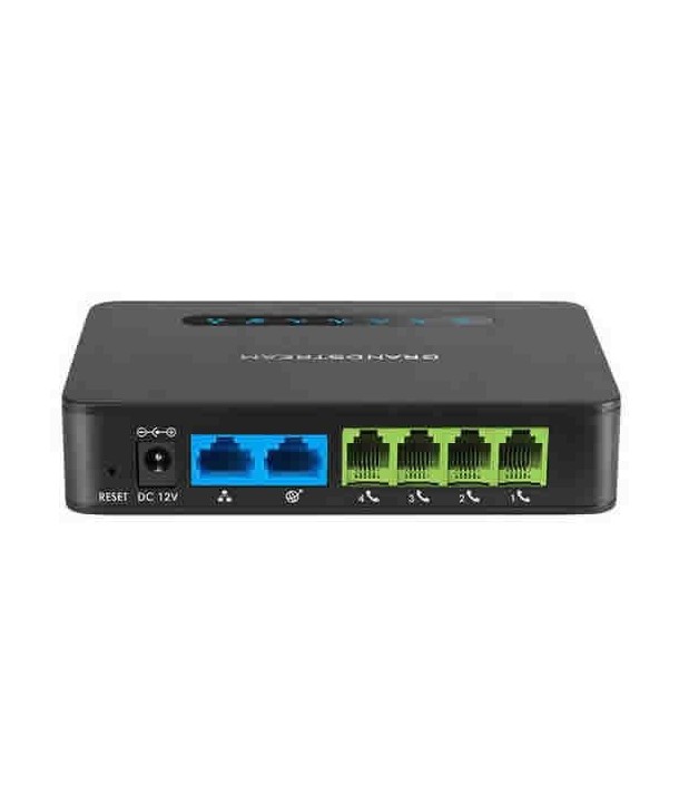 Grandstream ATA 4x FXS Gb, router NAT int., 2 perf. SIP