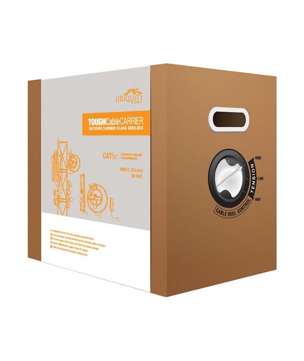 Ubiquiti TOUGH Cable, Level 2, 1000' box (MOQ 226)