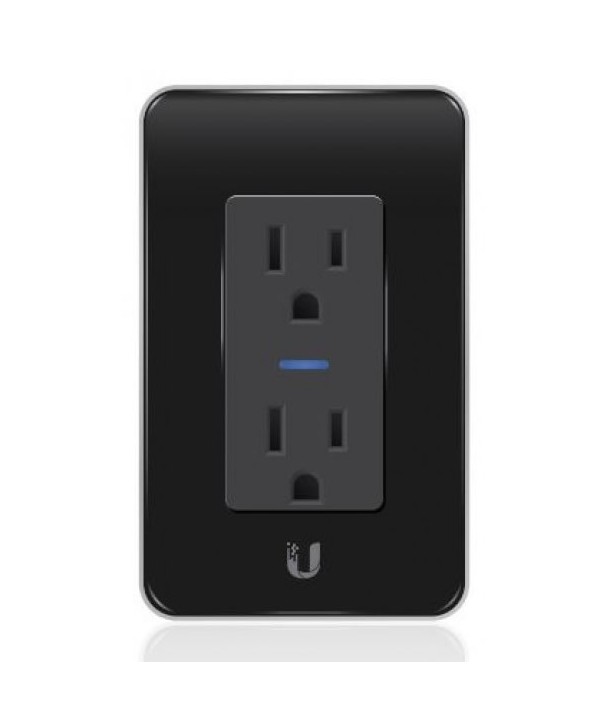 Ubiquiti In-Wall Manageable Outlet, Negro