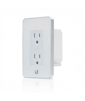 Ubiquiti MFI mFi-MPW-W In-Wall Manageable Outlet, Blanco