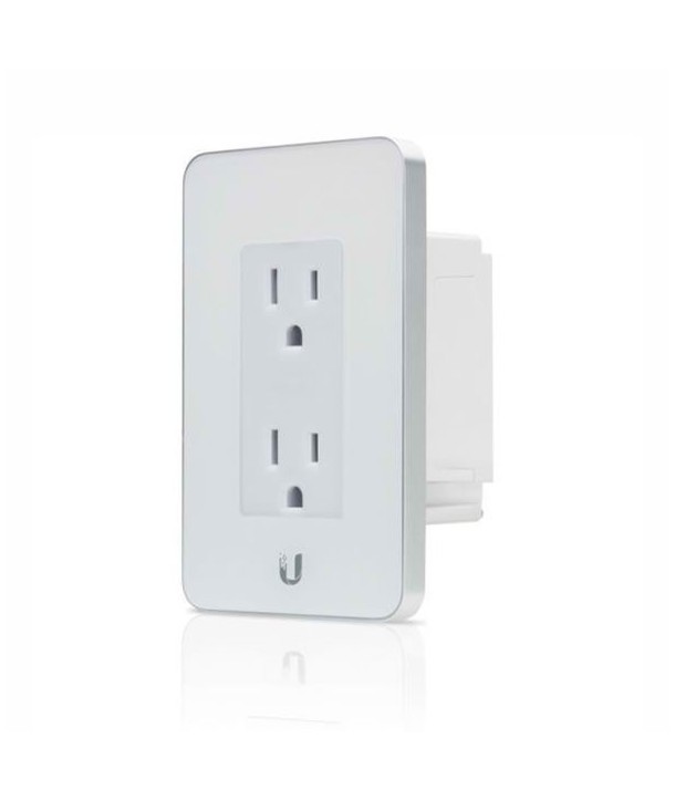 Ubiquiti MFI mFi-MPW-W In-Wall Manageable Outlet, Blanco