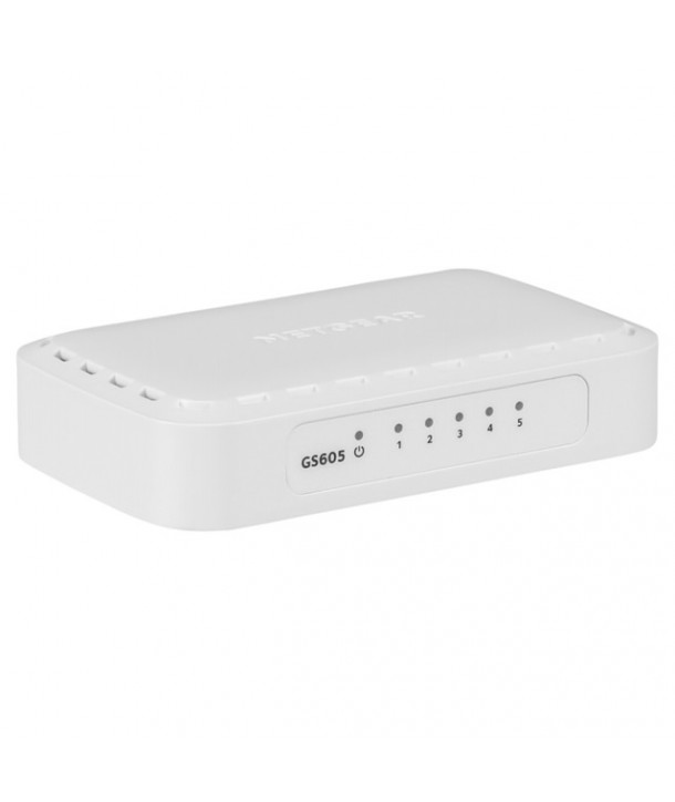 Netgear Switch 5 ptos autosensing 10/100/1000 Base-T                                           
