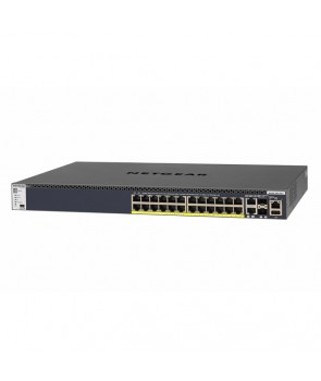 Netgear M4300-28G-PoE+ Stackable Managed Switch with 24x1G PoE+ and 4x10G (1,000W PSU) 