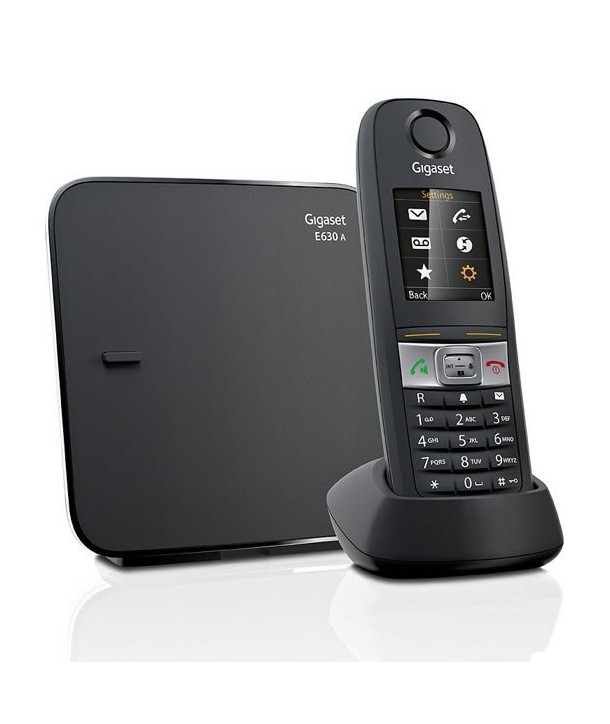 Gigaset S30852-H2503-D201 - E630 Teléfono inalámbrico resistente a golpes, salpicaduras y polvo (Norma IP65)