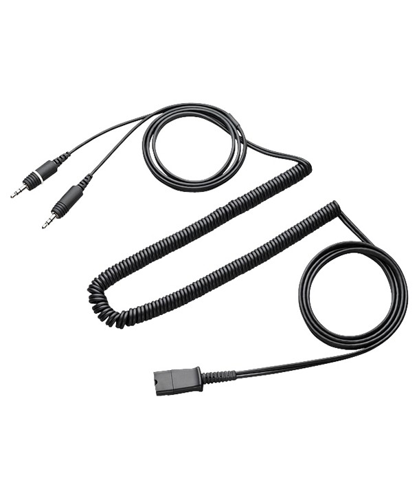 Plantronics 28959-01 Proshare Adaptor QD a doble jack 1,5 mm PC