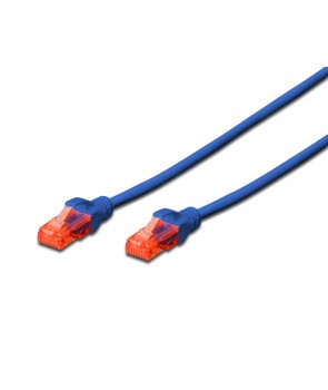 Digitus DK-1617-010/B Latiguillo Cat-6 DE 1 Mts. color AZUL LSZH(Cobre)