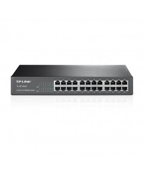 TP-Link TL-SF1024D Switch, 24 x 10/100M RJ45, carcasa de metal 13 pulgadas