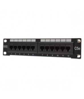 Digitus DN-91512U PANEL DE 10" CON 12 HEMBRAS RJ45 CAT 5e