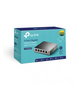 TP-Link TL-SG1005P Switch Gigabit de 5 puertos (4 puertos PoE) 2