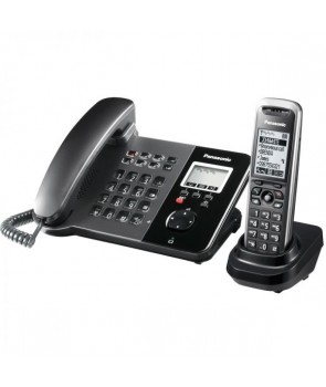 Panasonic KX-TGP550T01 Teléfono DECT SIP inalámbrico y estación base para KX-TGP500B0