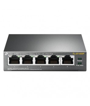 TP-Link TL-SF1005P Switch de 5 puertos 10/100Mbps (4 puertos PoE)