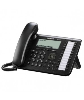 Panasonic KX-UT136NE-B Office SIP Telephone with large display and 24 Feature/Line Keys, Negro