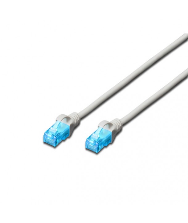 Digitus DK-1511-005 Latiguillo Cat-5e DE 0.50 Mts. color GRIS (Cobre)