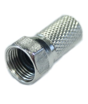 EKSELANS 161004 CFR6 conector F MAcho roscado con ring