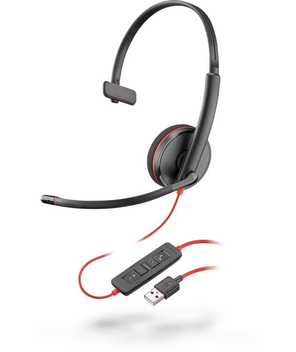 Plantronics 209748-101 BLACKWIRE,C3210 USB-C