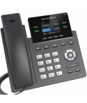 Grandstream GRP2612 Terminal IP, pantalla LCD color, 2 cuentas SIP, sin POE, HD audio y puertos 10/100