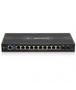 Ubiquiti ER-12P Router 10 port GB PoE pasivo + 2 port GB SFP