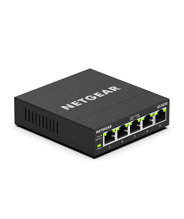 Switch No gestionable Plus 5 puertos Gigabit