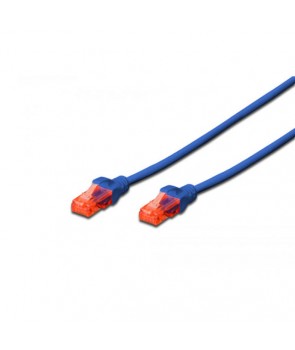 Digitus DK-1617-030/B Latiguillo Cat-6 DE 3 Mts. colorAZUL  (Cobre)