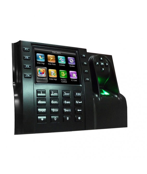 Terminal T&A con pantalla TFT de 3 " con huella