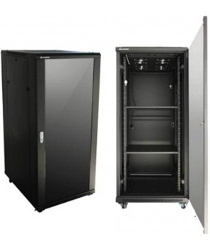 Digitus NCB27-610-CAA ARMARIO RACK DE 19" 27HU ANCHO 600x1000 NEGRO R9004 (1388x600x1000) 2