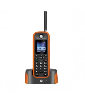 Motorola O201-NARANJA - Teléfono DECT inalámbrico de largo alcance 2