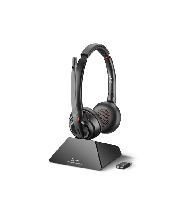 Plantronics 209214-02 - SAVI W8220-M UC Auricular inalámbrico DECT USB-A