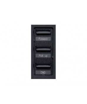 Unify L30250-F600-C274 - Pre-cut Key Label black DP IP 35G black