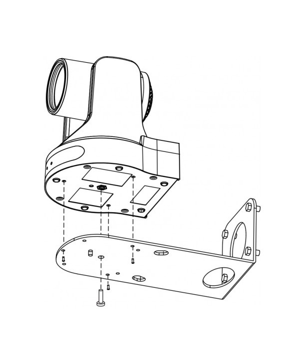 Poly 2215-61727-001 Montaje de cámara para Eagle Eye IV USB