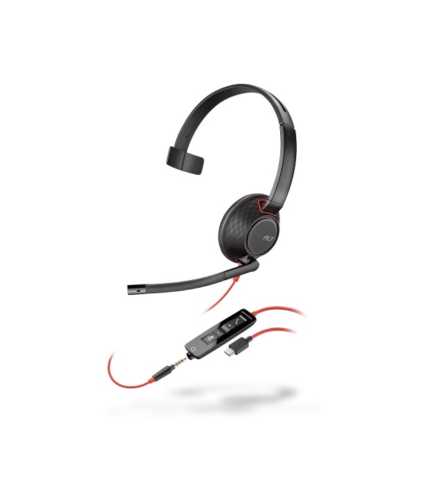 Plantronics 207587-201 BLACKWIRE 5210 monoaural (USB-C)