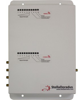 Stella Doradus SD-LA-LG-4 -Amplificador Esclavo 2G/3G/4G-800+900MHz- 4 puertos