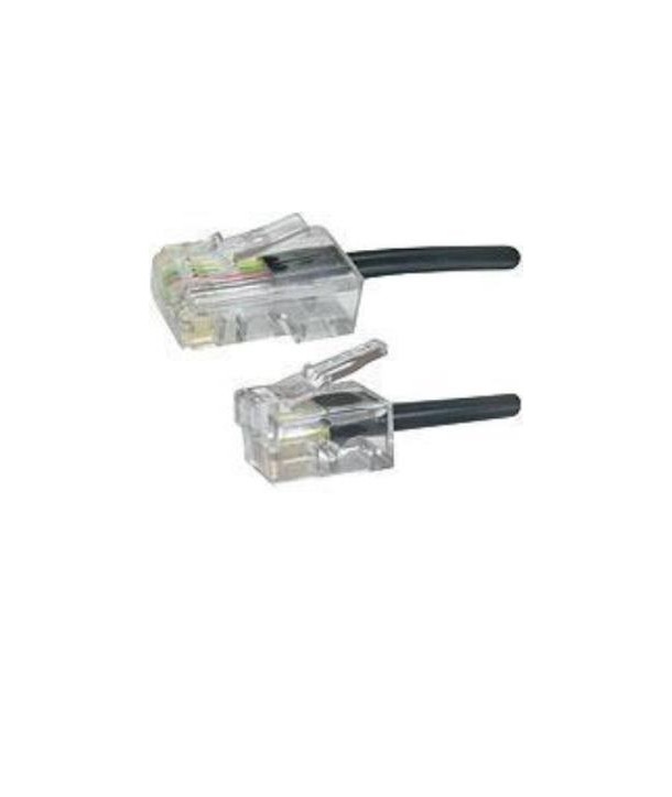 Latiguillo RJ45 a RJ11 de 1 metro NEGRO