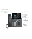 Grandstream GRP2616 - Teléfono WiFi 6 cuentas SIP Bluetooth