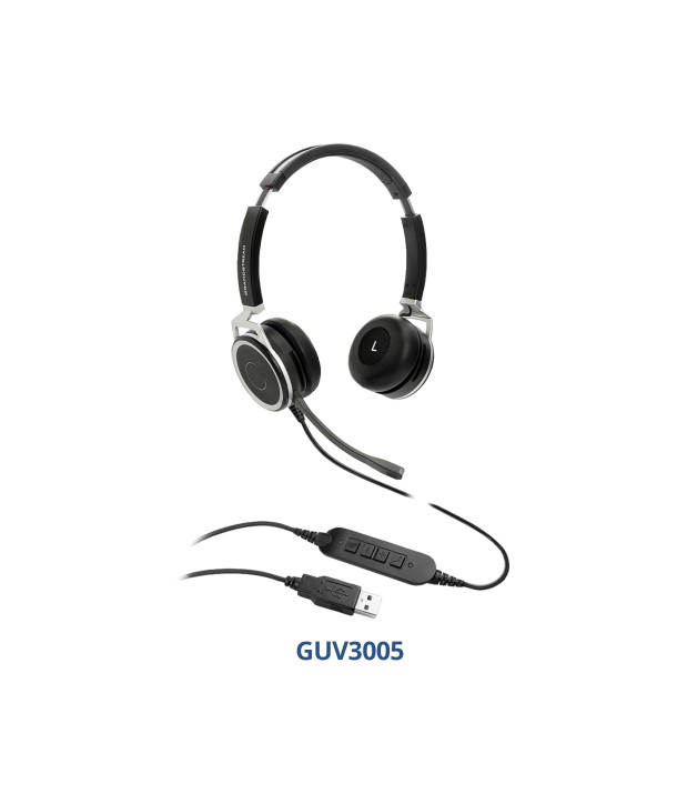 Grandstream GUV3005 HD USB 2.0, USB-A  Headsets con luz de ocupado