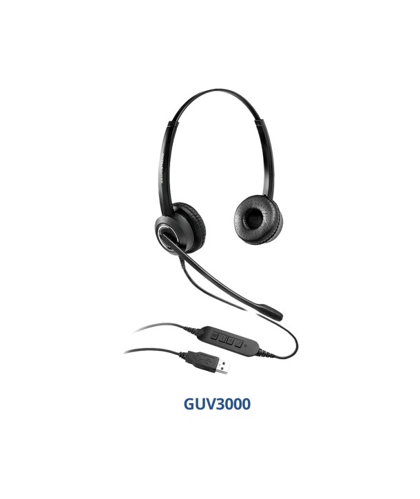 Grandstream GUV3000 HD USB-A 2.0 Headsets