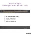 ProSafe Switch 48 puertos Gigabit PoE+, con 380W