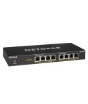 Switch 8 ports. Giga POE+. Incl. Kit rack y  pared