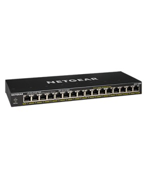 Netgear GS316PP - Switch 16 puertos Giga POE+. Incl Kit rack y pared